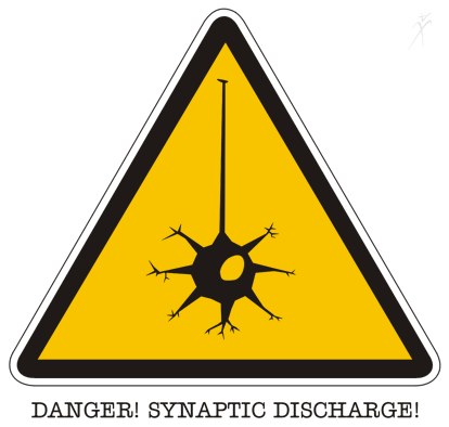 Danger! Synaptic discharge!